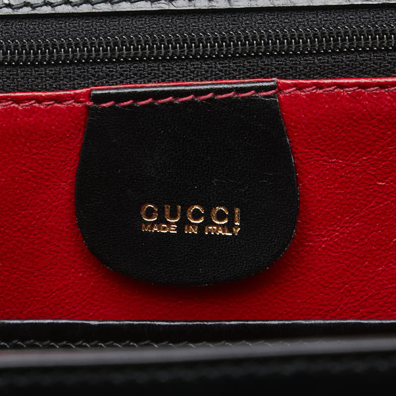Gucci Bamboo Leather 2way Bag