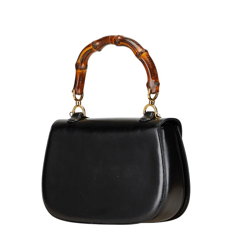 Gucci Bamboo Leather 2way Bag