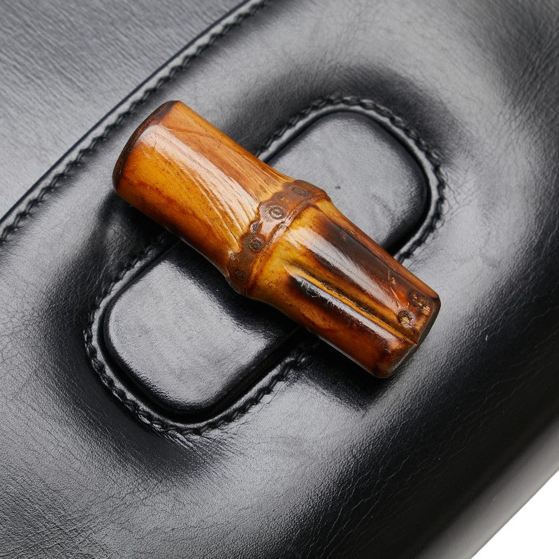 Gucci Bamboo Leather 2way Bag