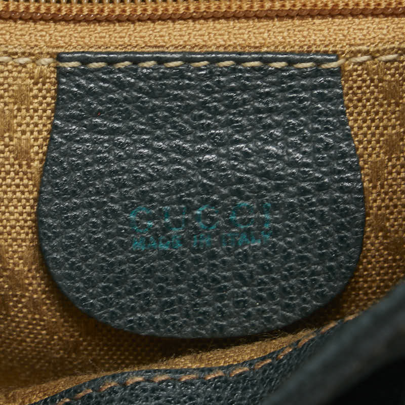 Gucci Bamboo Leather Backpack