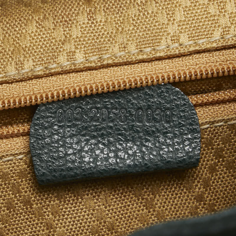 Gucci Bamboo Leather Backpack