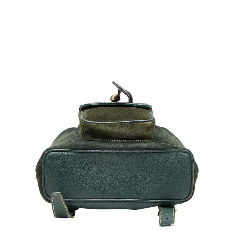 Gucci Bamboo Leather Backpack