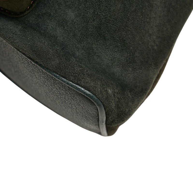 Gucci Bamboo Leather Backpack