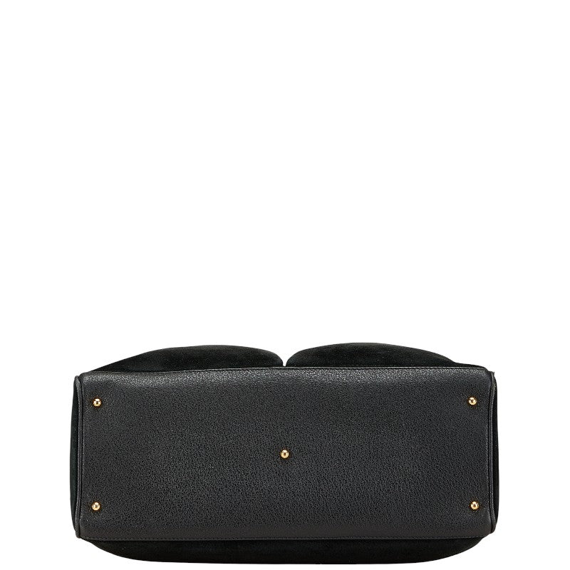 Gucci Bamboo Suede Leather 2way Bag