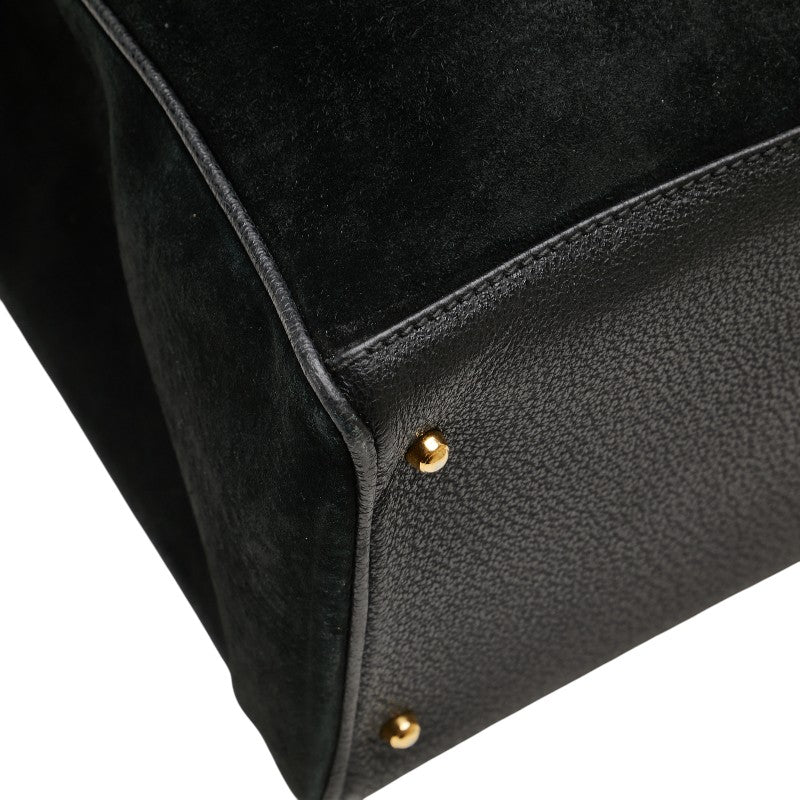 Gucci Bamboo Suede Leather 2way Bag