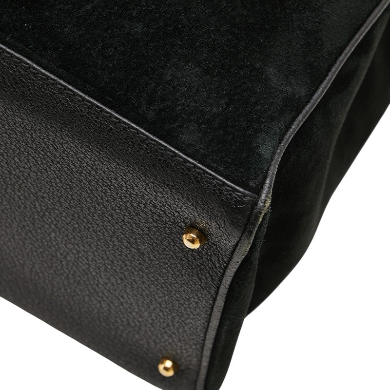 Gucci Bamboo Suede Leather 2way Bag