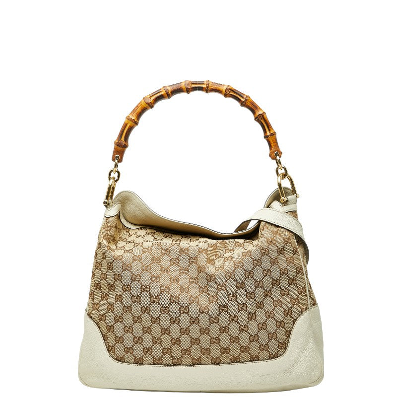 Gucci Bamboo GG Canvas 2way Bag