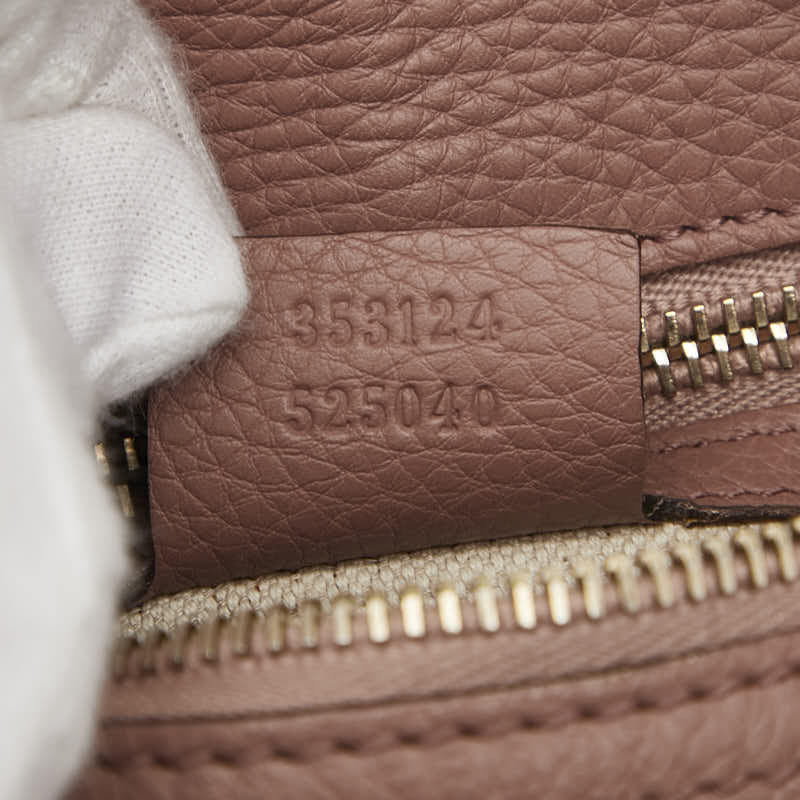 Gucci Bamboo Leather 2way Bag