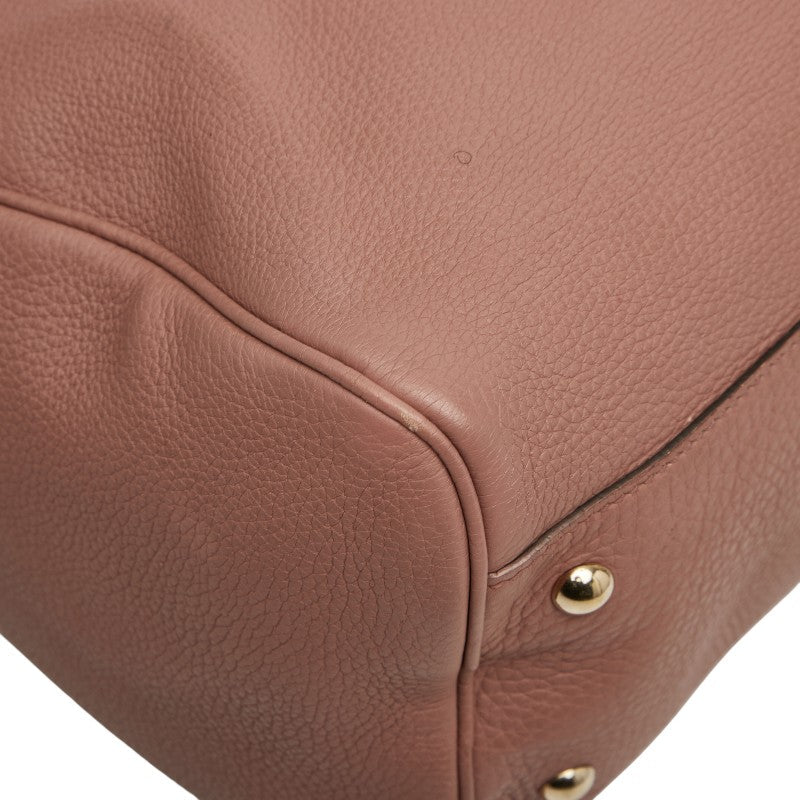 Gucci Bamboo Leather 2way Bag