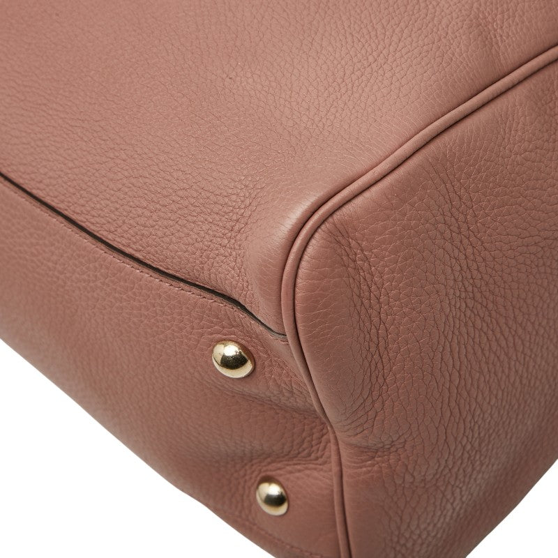 Gucci Bamboo Leather 2way Bag