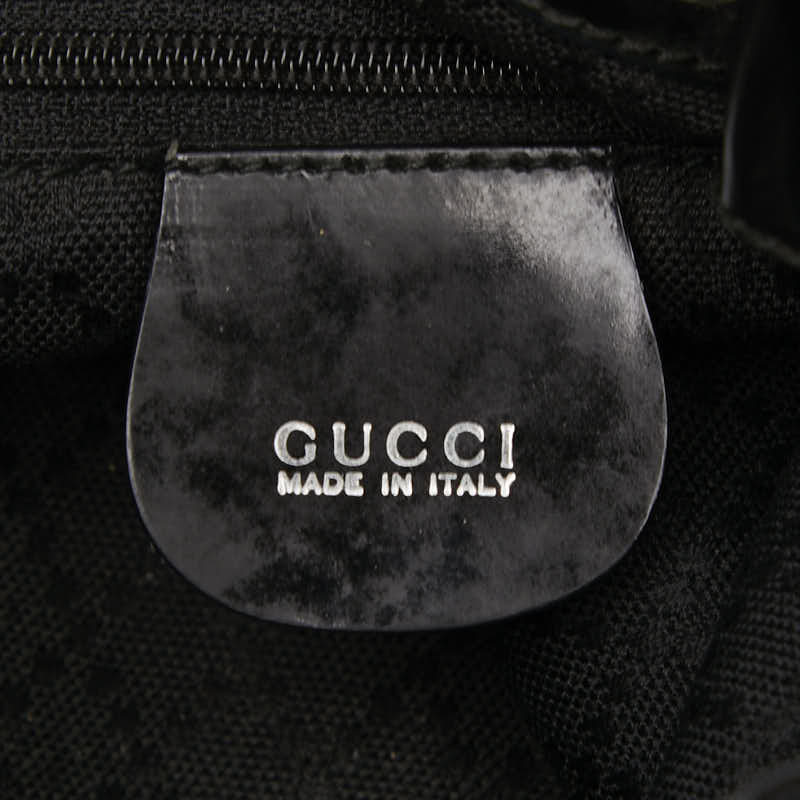 Gucci Bamboo Nylon Leather 2way Bag