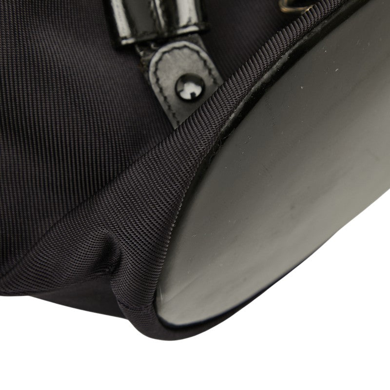 Gucci Bamboo Nylon Leather 2way Bag