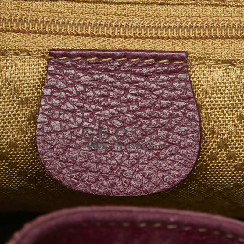 Gucci Bamboo Suede Backpack