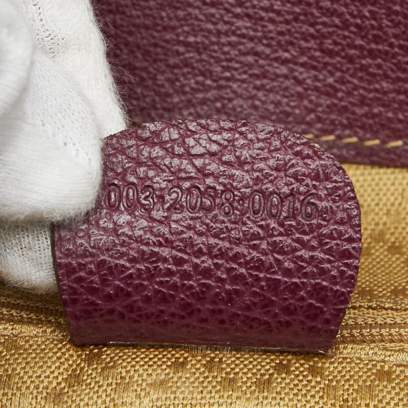 Gucci Bamboo Suede Backpack