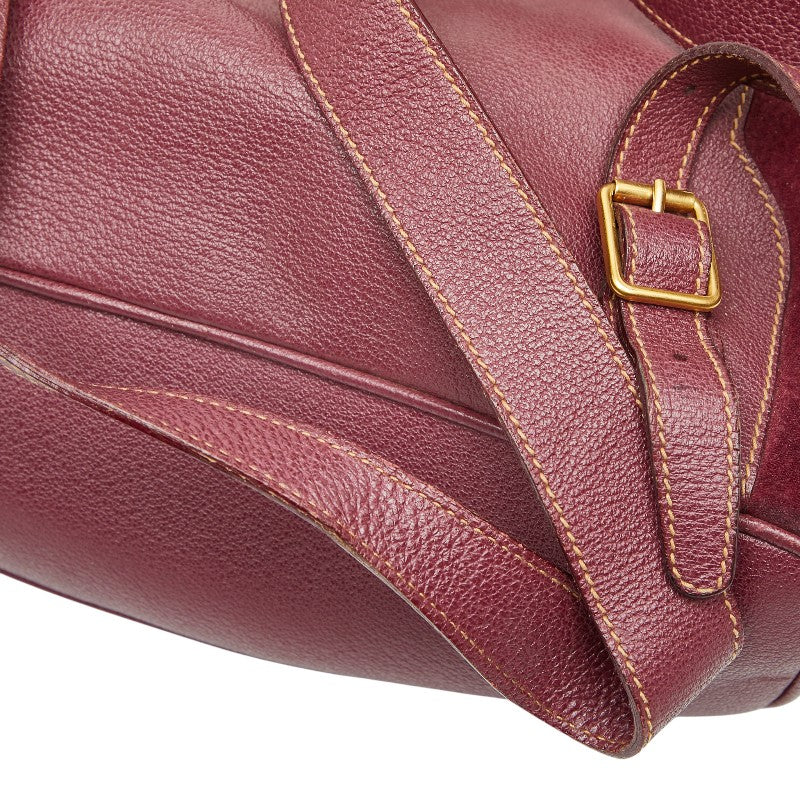 Gucci Bamboo Suede Backpack