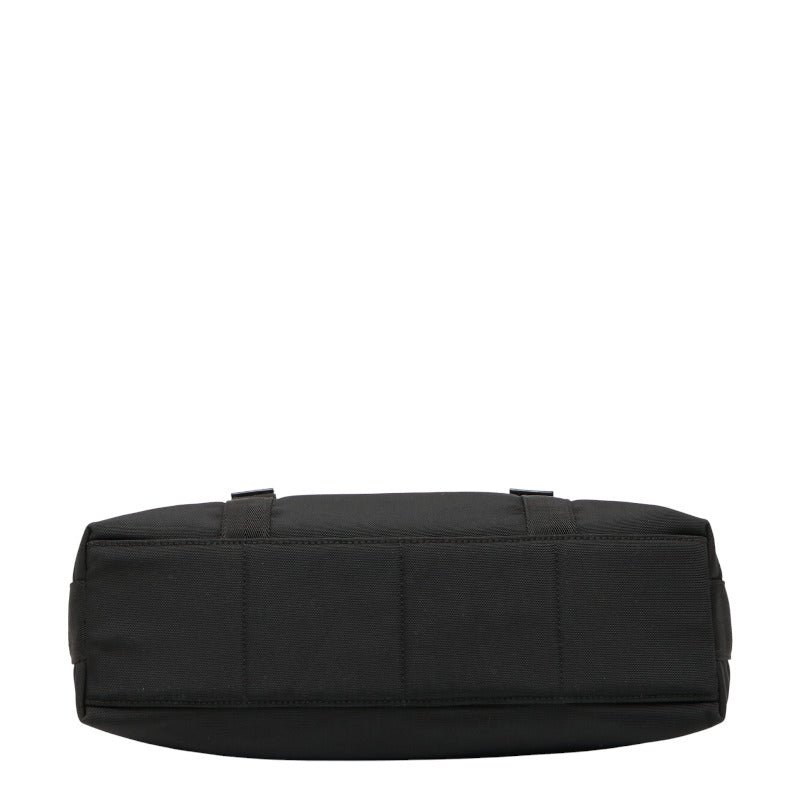 Gucci 122373 Nylon Leather Messenger Bag