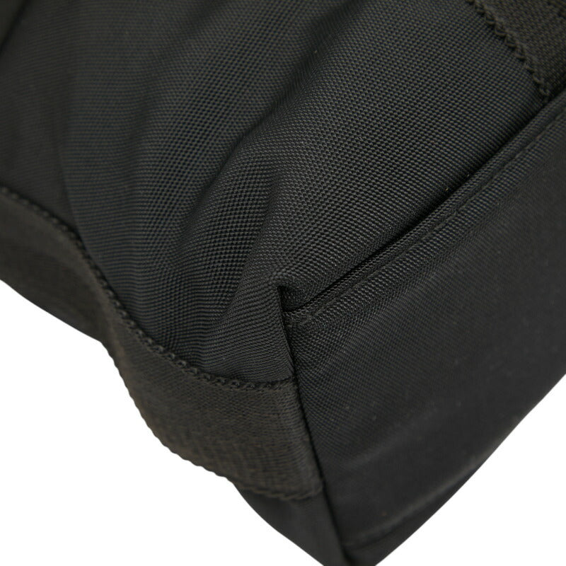 Gucci 122373 Nylon Leather Messenger Bag