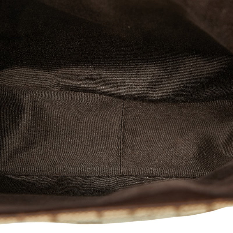 Gucci Bamboo GG Canvas Shoulder Bag