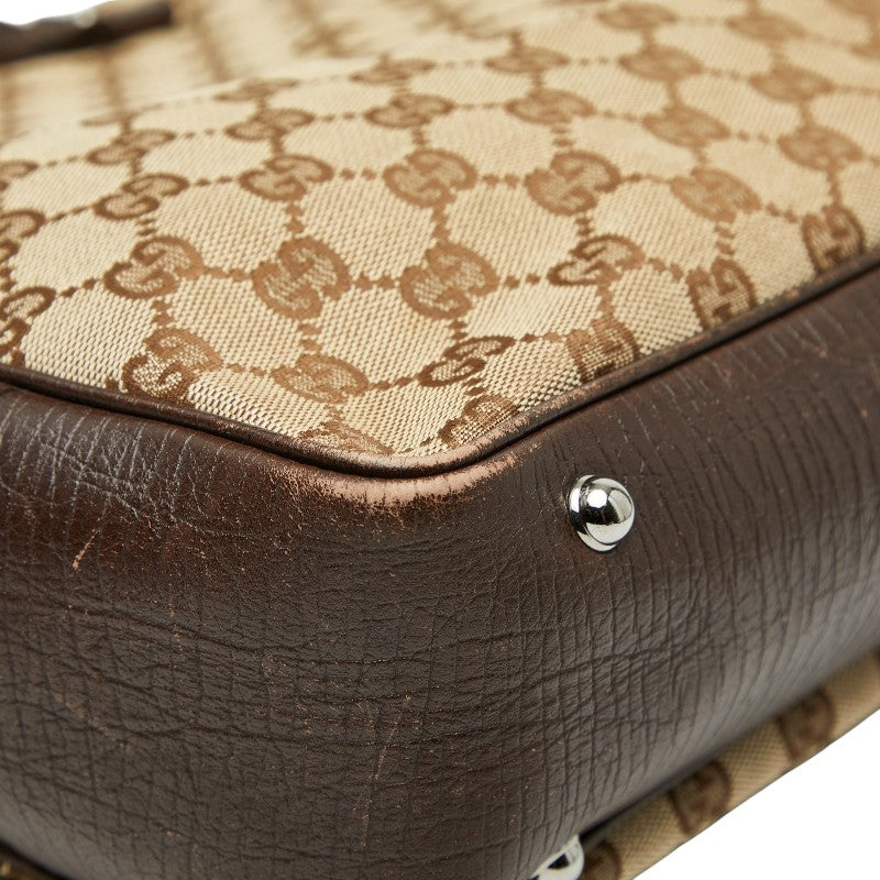 Gucci Bamboo GG Canvas Shoulder Bag