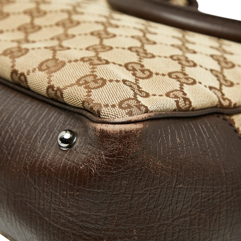 Gucci Bamboo GG Canvas Shoulder Bag