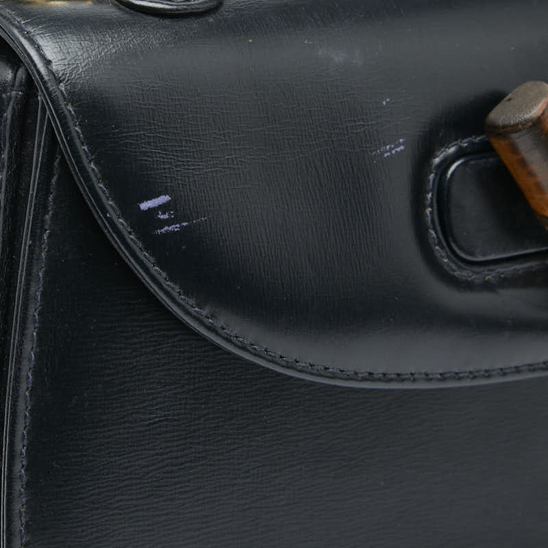 Gucci Bamboo Leather 2way Bag