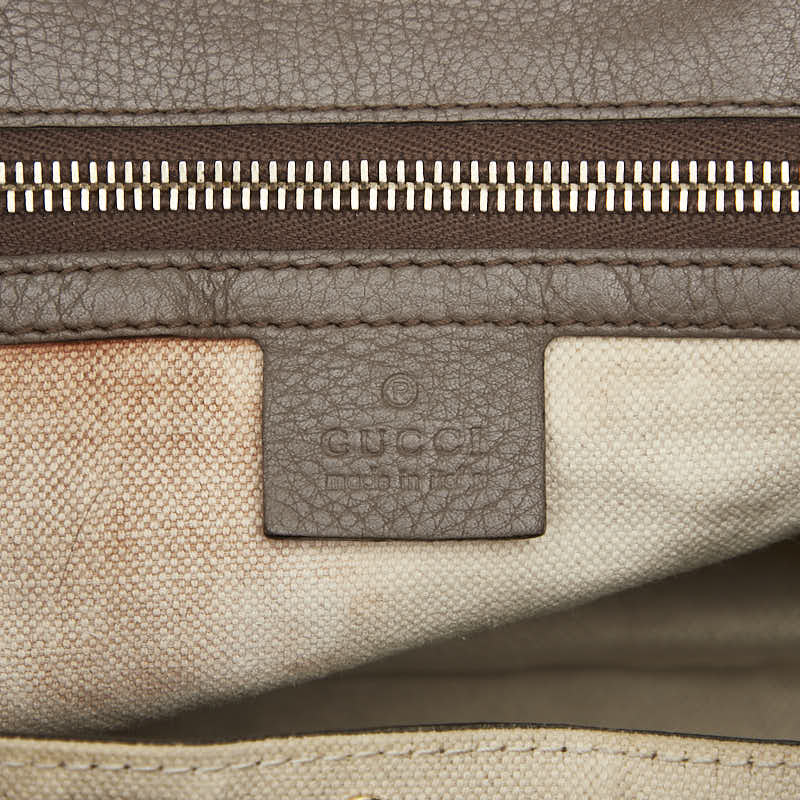 Gucci Bamboo Leather 2way Bag