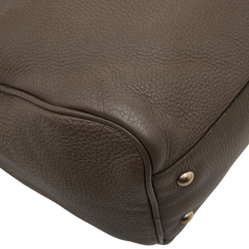 Gucci Bamboo Leather 2way Bag