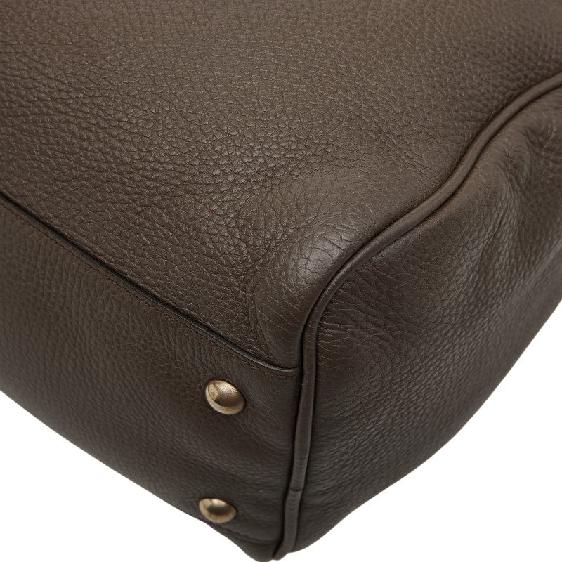 Gucci Bamboo Leather 2way Bag