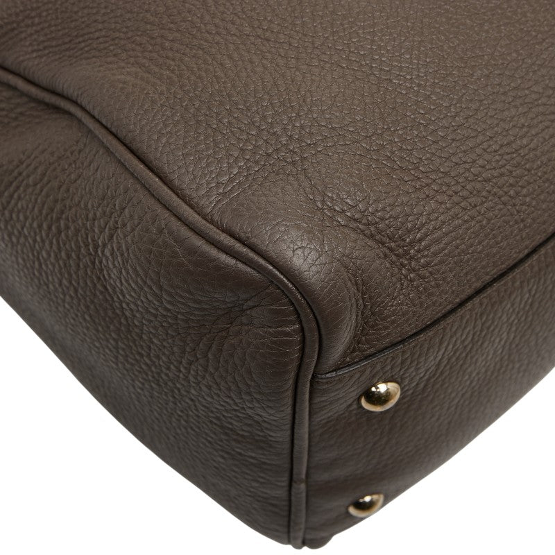 Gucci Bamboo Leather 2way Bag