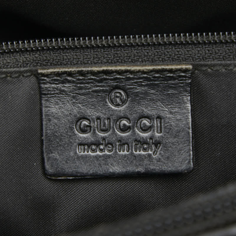 Gucci Bamboo Canvas Tote Bag