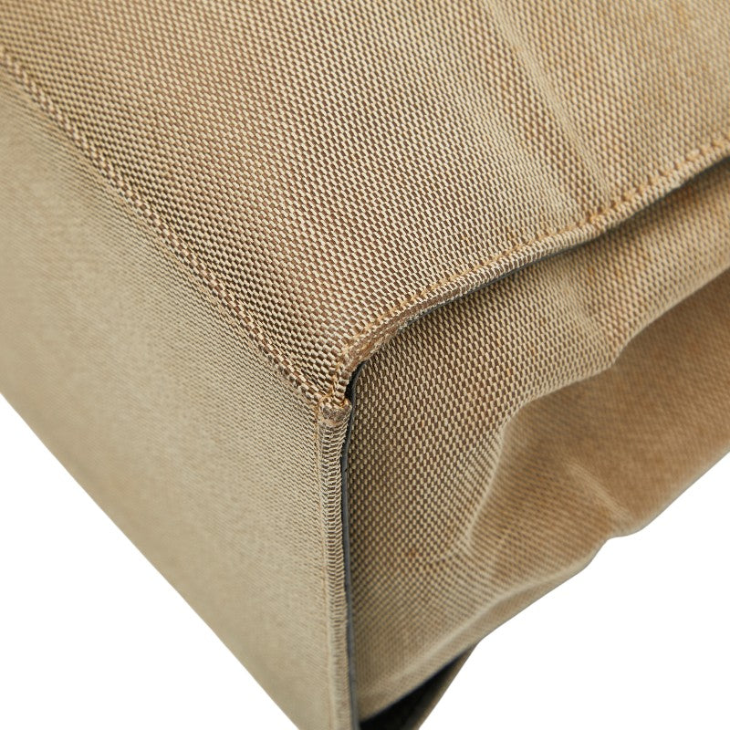 Gucci Bamboo Canvas Tote Bag