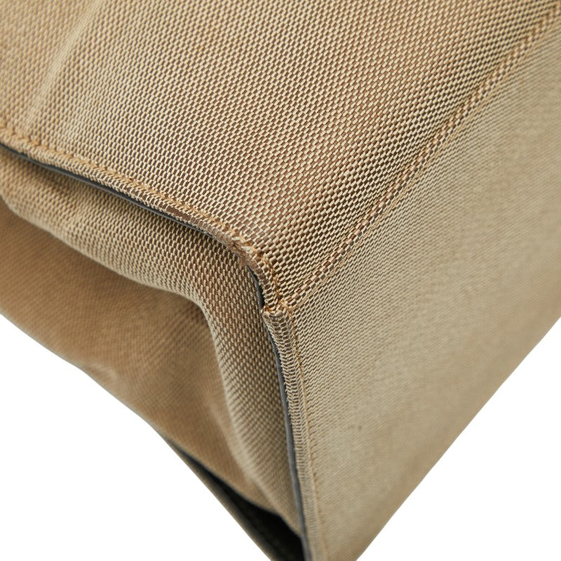 Gucci Bamboo Canvas Tote Bag