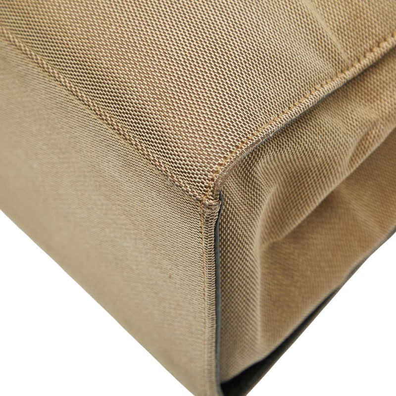 Gucci Bamboo Canvas Tote Bag