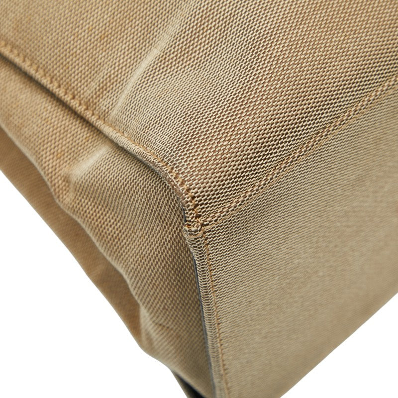 Gucci Bamboo Canvas Tote Bag