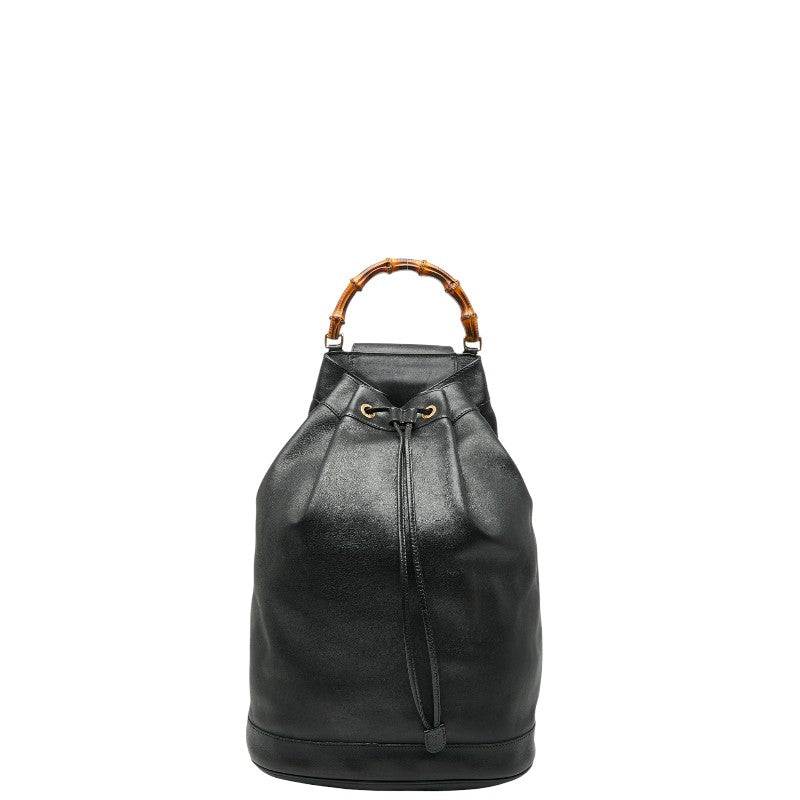 Gucci Bamboo Leather 2way Shoulder Bag