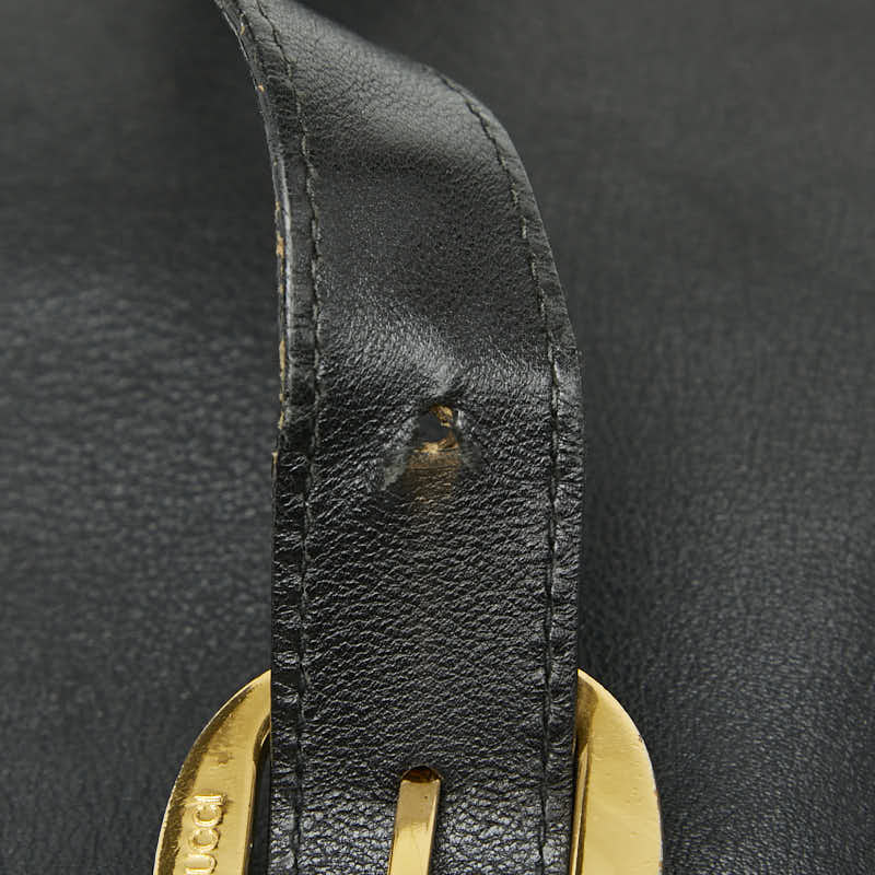 Gucci Bamboo Leather 2way Shoulder Bag