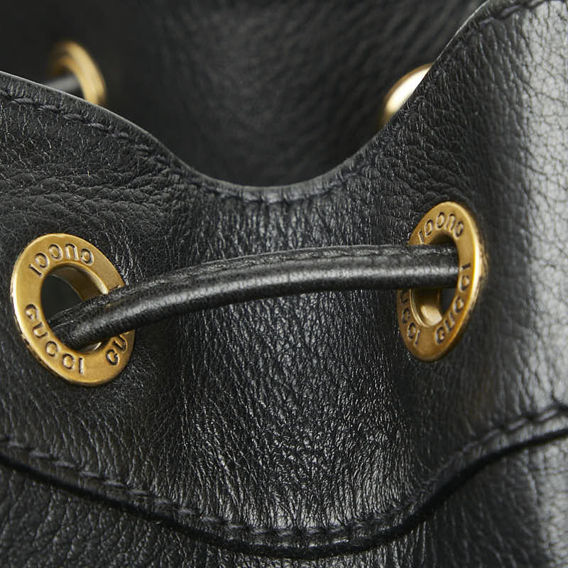 Gucci Bamboo Leather 2way Shoulder Bag