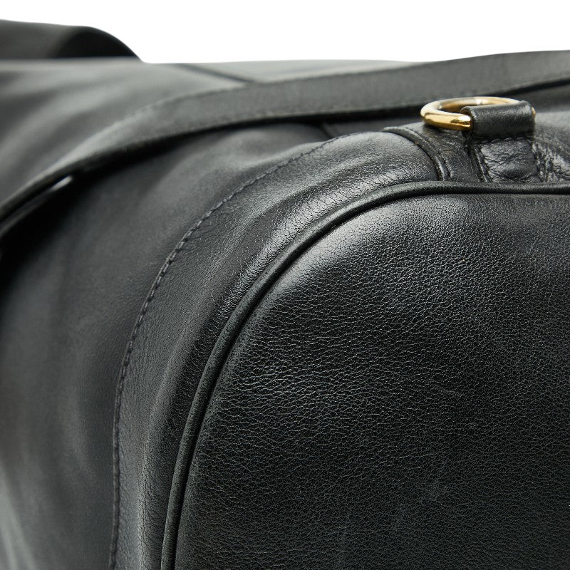 Gucci Bamboo Leather 2way Shoulder Bag