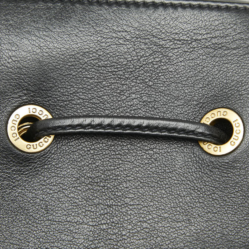 Gucci Bamboo Leather 2way Shoulder Bag