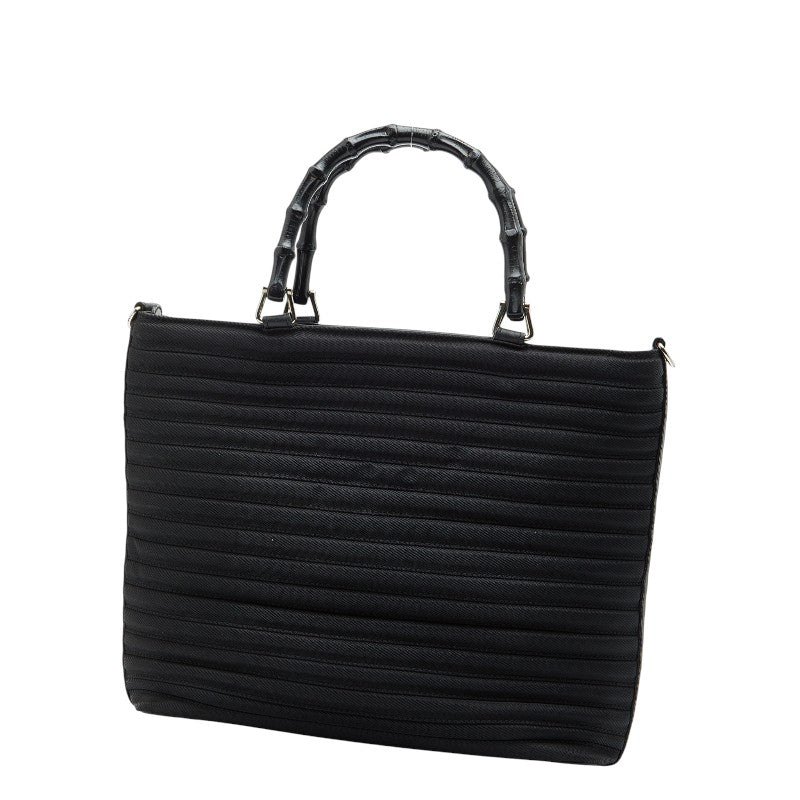 Gucci Bamboo Nylon 2way Bag