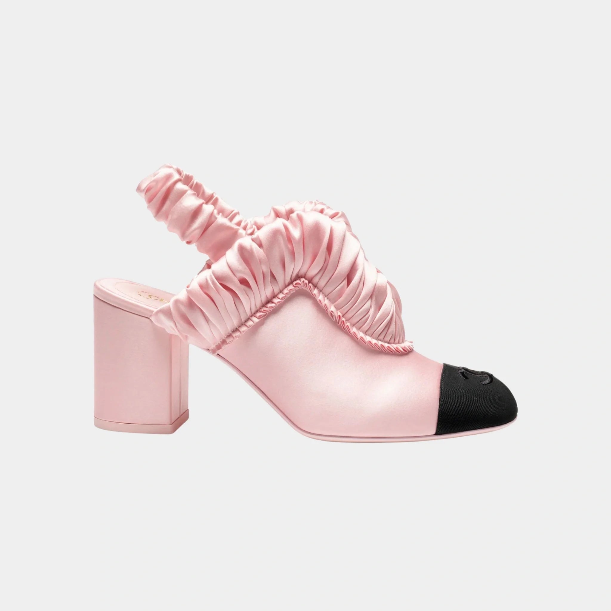 Slingbacks Silk Satin & Grosgrain