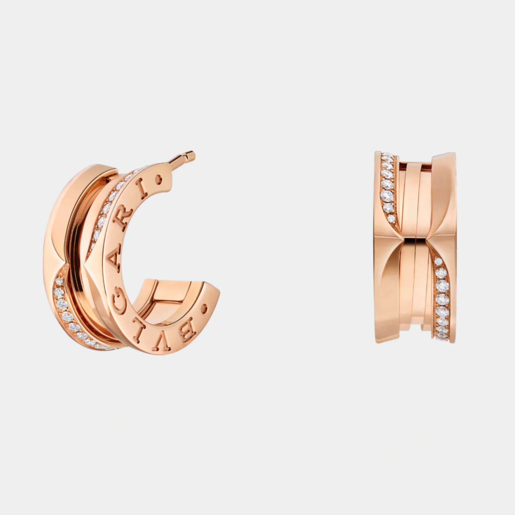 B.zero1 Gold Diamond Earrings