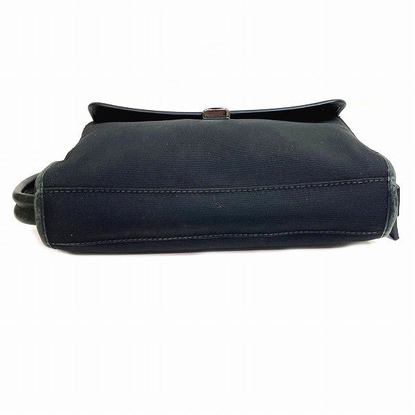 Gucci Canvas Leather Clutch Bag