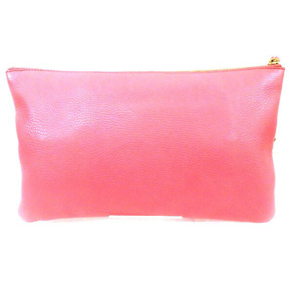 Gucci Bamboo Line Leather Clutch Bag