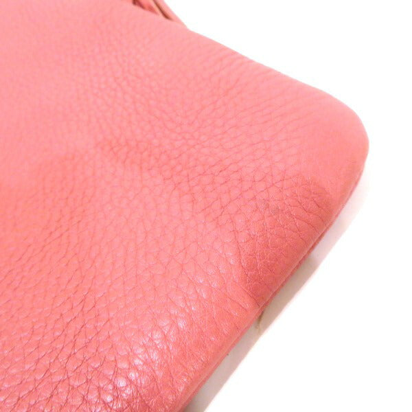 Gucci Bamboo Line Leather Clutch Bag