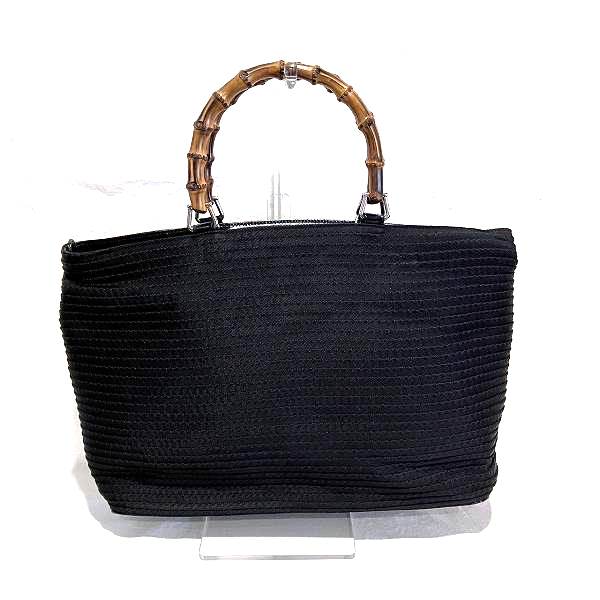 Gucci Bamboo Nylon Canvas 2way Bag