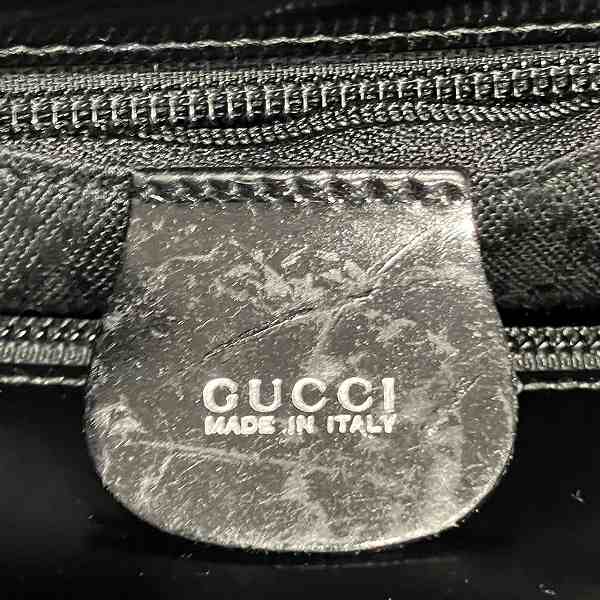Gucci Bamboo Nylon Canvas 2way Bag