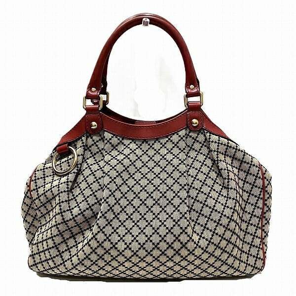 Gucci Diamante Canvas Handbag