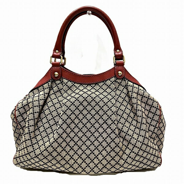 Gucci Diamante Canvas Handbag