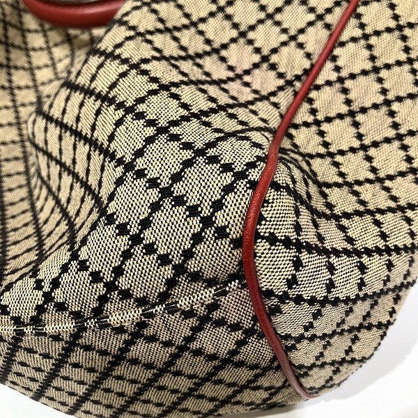 Gucci Diamante Canvas Handbag